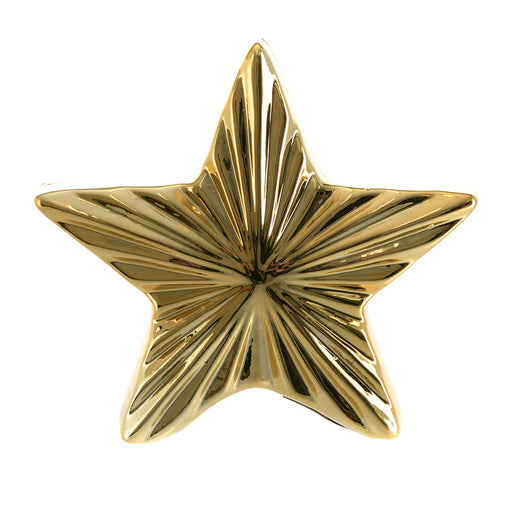 STATUE Star Gold 17.5x19.5cm - Wheel&Barrow Home
